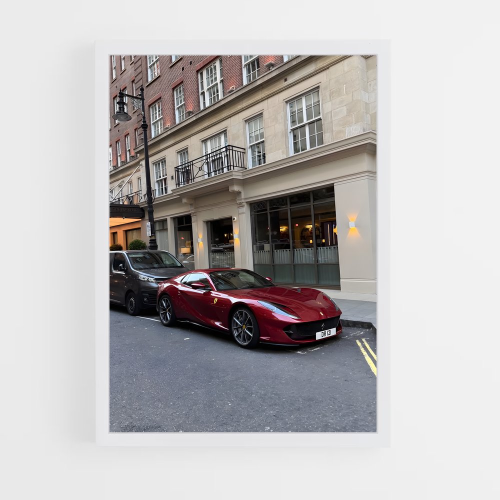 Poster Gts Sportive – affiche Ferrari (vue 3)